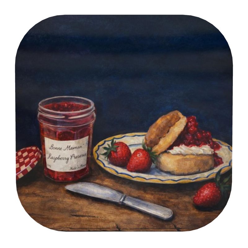 Vintage Afternoon Tea Coasters – Set of 4 | Kitchen & Dining Table Déc