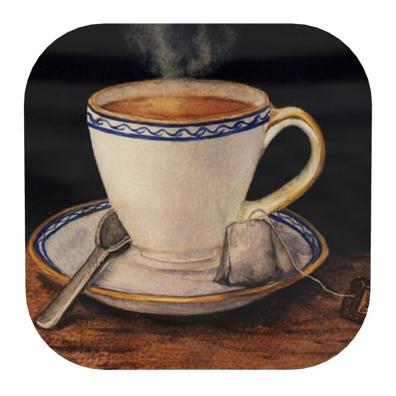 Vintage Afternoon Tea Coasters – Set of 4 | Kitchen & Dining Table Déc